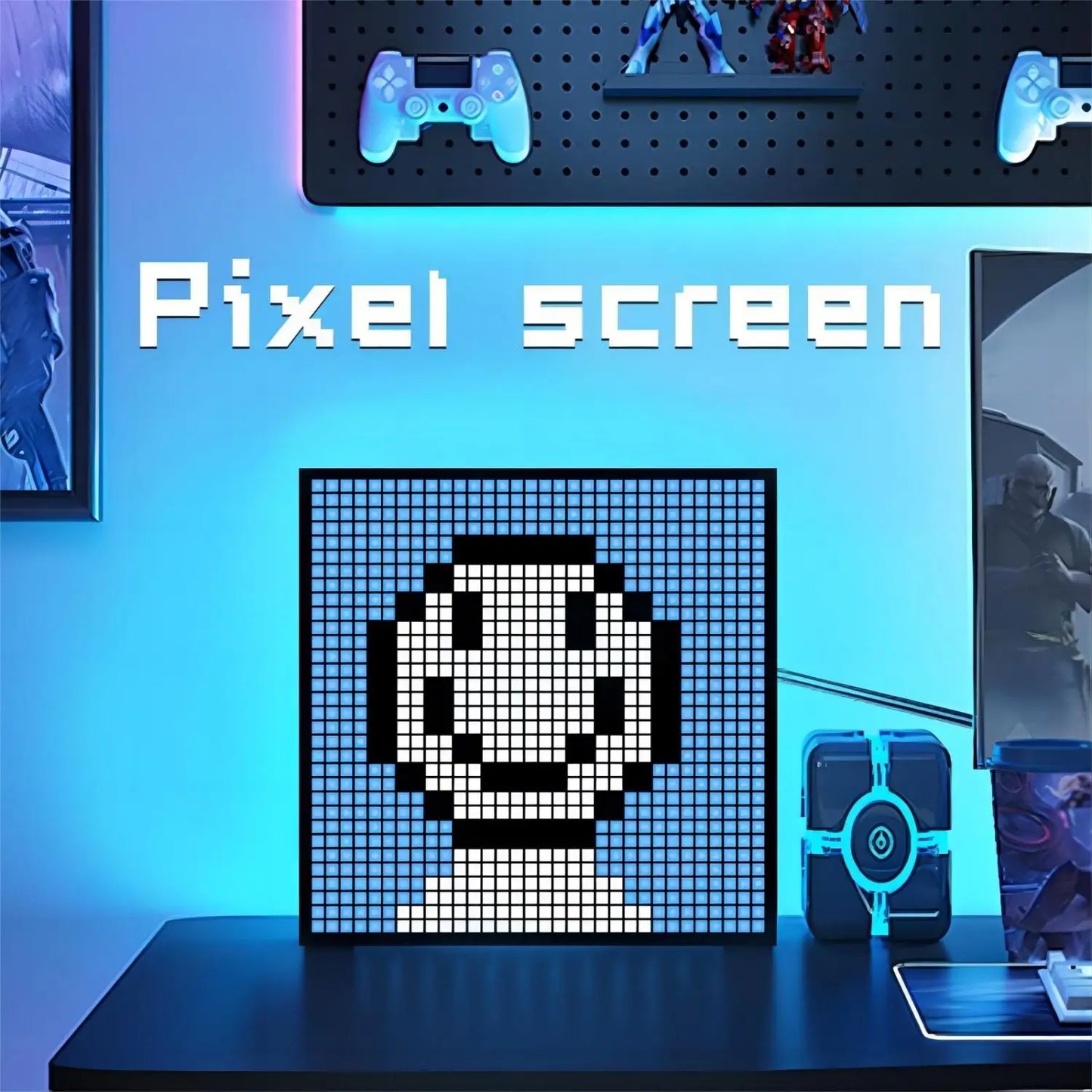 Nobélis™ RGB LED Pixel Art Frame